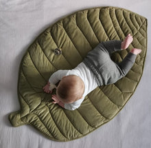 Load image into Gallery viewer, The Artichoke Green Leaf Baby Mat
